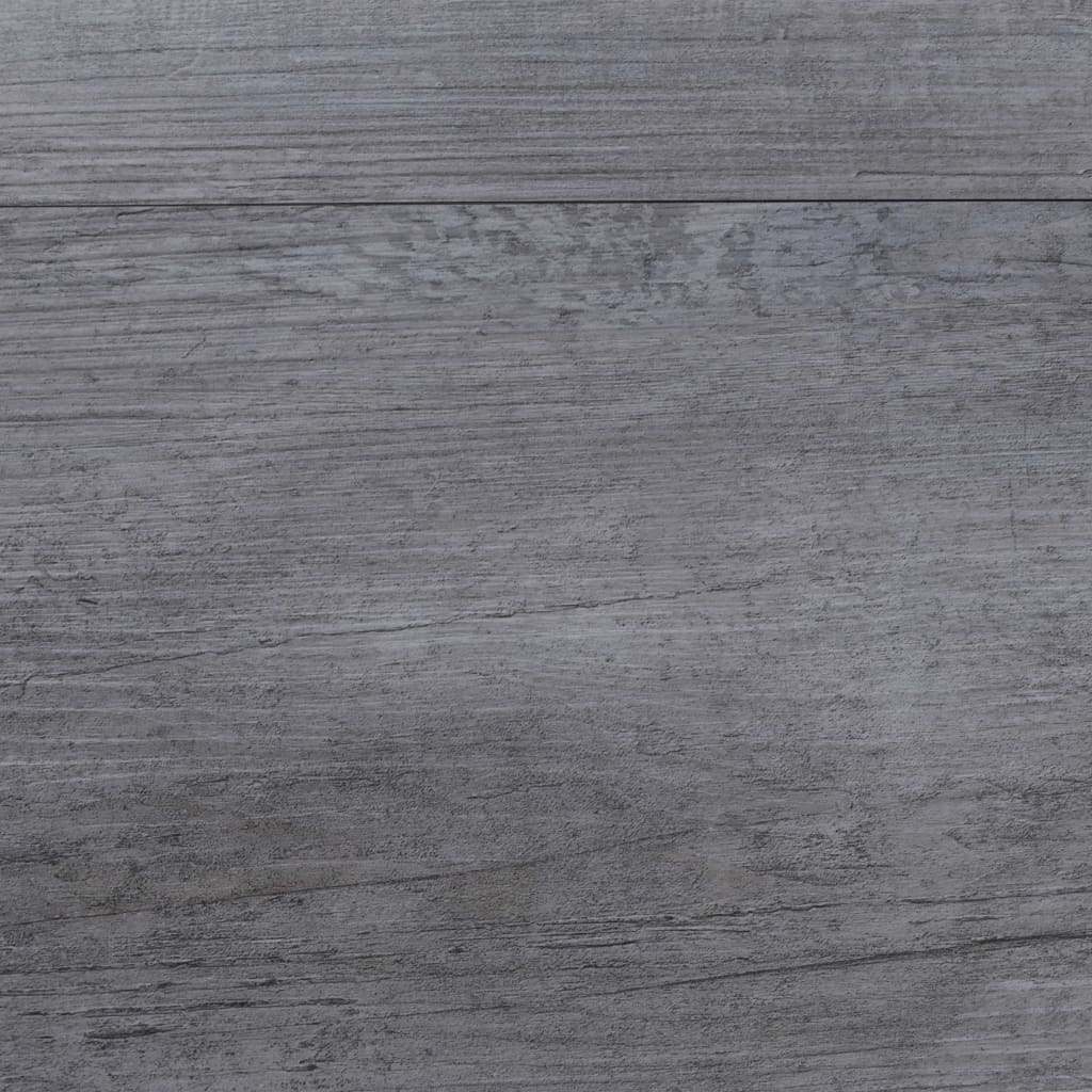 Vidaxl podłogowe płyty samozadowolenia 5,21 m² 2 mm PVC Mat Wood Grey