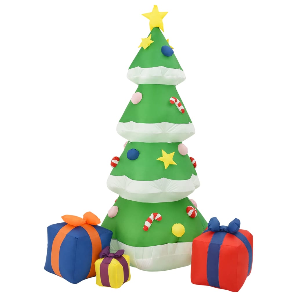 Vidaxl Christmas decoration inflatable Christmas tree LED inside 240 cm