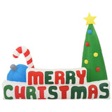 Vidaxl Weihnachtsbaum Frohe Weihnachten aufblasbare LED 240x188 cm