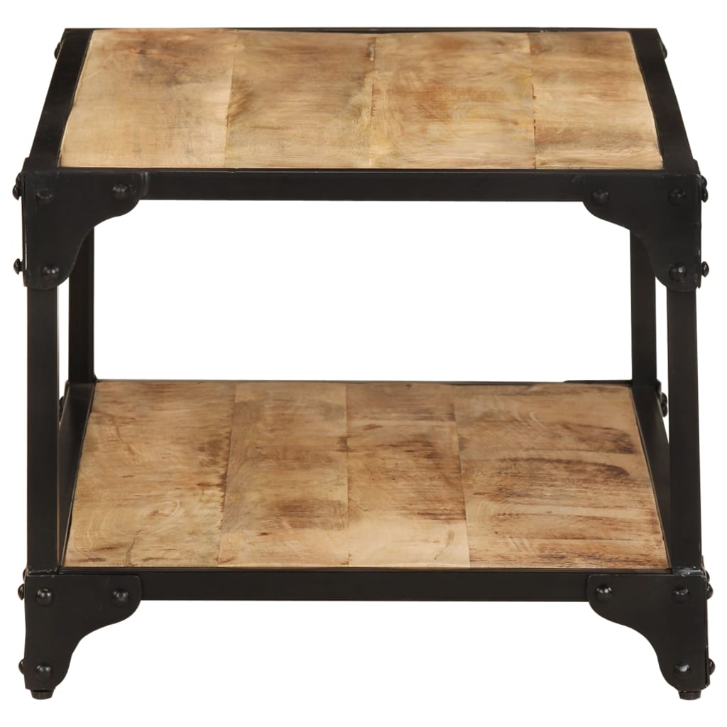Vidaxl salontafel 90x45x35 cm massief ruw mangohout