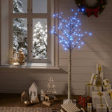 Vidaxl Christmas Tree Willow mit 140 blauen LEDs innerhalb und außerhalb von 1,5 m