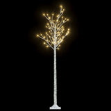 Vidaxl Christmas Tree Willow mit 180 warm -weißen LEDs innerhalb und außerhalb von 1,8 m