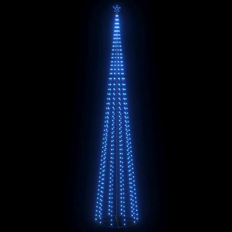 VIDAXL KegelKERSTBOOM 752 Blaue LEDs 160 x 500 cm