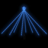 Vidaxl Weihnachtsbaumbeleuchtung 400 LEDs in 2,5 m blau