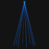 Vidaxl -LED -Weihnachtsbaum innen außerhalb von 576 LEDs 3,6 m blau
