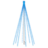 Vidaxl -LED -Weihnachtsbaum innen außerhalb von 576 LEDs 3,6 m blau
