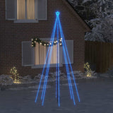 Vidaxl -LED -Weihnachtsbaum innen außerhalb von 576 LEDs 3,6 m blau