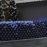 Vidaxl Weihnachtsnetzwerk beleuchtet 306 LEDs innerhalb und außerhalb von 3x3 m blau