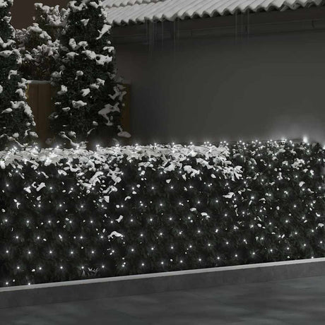 Vidaxl Weihnachtsnetzwerk beleuchten 544 LEDs innerhalb und außerhalb von 4x4 m kalt weiß