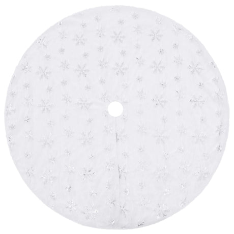 Vidaxx Luxus Weihnachtsbaumrock weiß 122 cm Kunstfell