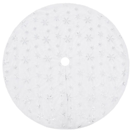 Vidaxx Luxus Weihnachtsbaumrock weiß 150 cm Kunstfell