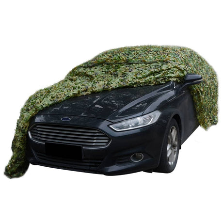 Vidaxl Camoufagenet mit Aufbewahrungstasche 2x3 m grün