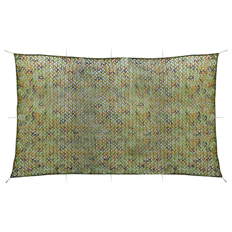 Vidaxl Camoufagenet mit Aufbewahrungstasche 2x8 m grün