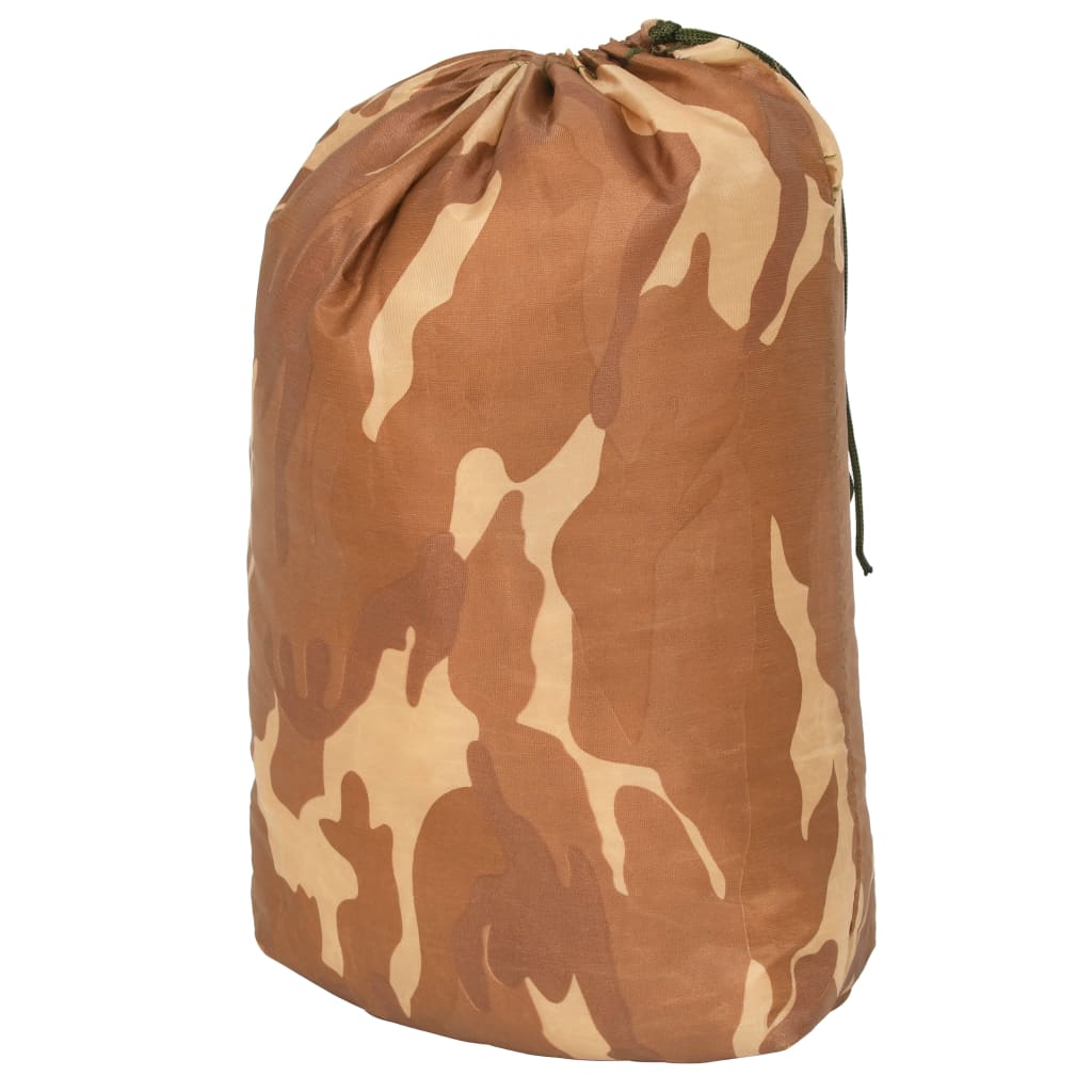 Vidaxl Camucragenet med oppbevaringspose 4x5 m beige