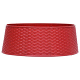 Vidaxl Weihnachtsbaumrock Ø54x19,5 cm rot