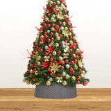 Vidaxl Weihnachtsbaumrock Ø54x19,5 cm Braun