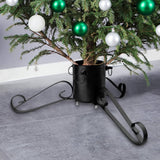 Vidaxl Weihnachtsbaumständer 58x58x21 cm schwarz