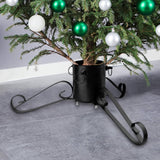 Vidaxl Christmas Tree Stand 58x58x21 cm svart