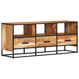Vidaxl tv-meubel 110x30x45 cm massief acaciahout