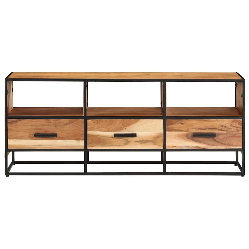 Vidaxl tv-meubel 110x30x45 cm massief acaciahout