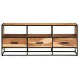Vidaxl tv-meubel 110x30x45 cm massief acaciahout