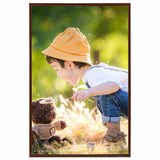 VIDAXL -Fotorahmen 5 PCs für Wand oder Tabelle 70 x 90 cm MDF Bronzefarbe