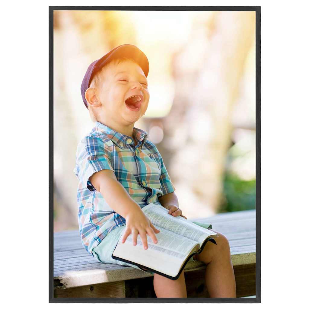 Vidaxl fotolijsten 3 st voor tafel 18x24 cm mdf zwart