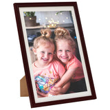 Vidaxl Photo frames 3 sts for wall or table 59.4x84 cm dark red