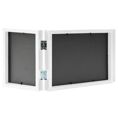 Vidaxl Fotorahmen Triptychon 22x15 cm+2x (10x15 cm) Weiß