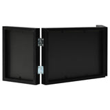 Vidaxl Fotorahmen Triptychon 22x15 cm+2x (10x15 cm) Schwarz