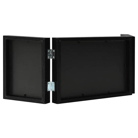 Vidaxl Fotorahmen Triptychon 28x18 cm+2x (13x18 cm) Schwarz
