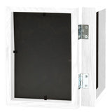 Vidaxl Fotorahmen Nuboon 2x (13x18 cm) Weiß