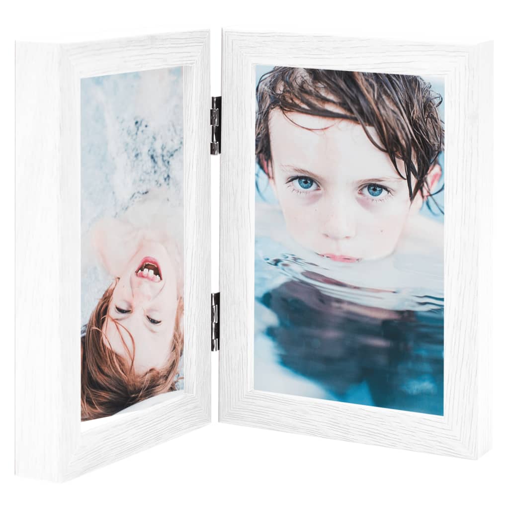 VIDAXL FOTO FRAMA NUBOON 2X (21x29,7 cm) bianco