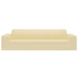 Vidaxl Vier -Eerer -Abdeckung Stretch Polyester Jersey Cream -Colored