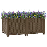 VIDAXL -Pflanzer Insert 80x40x38 cm Polypropylen