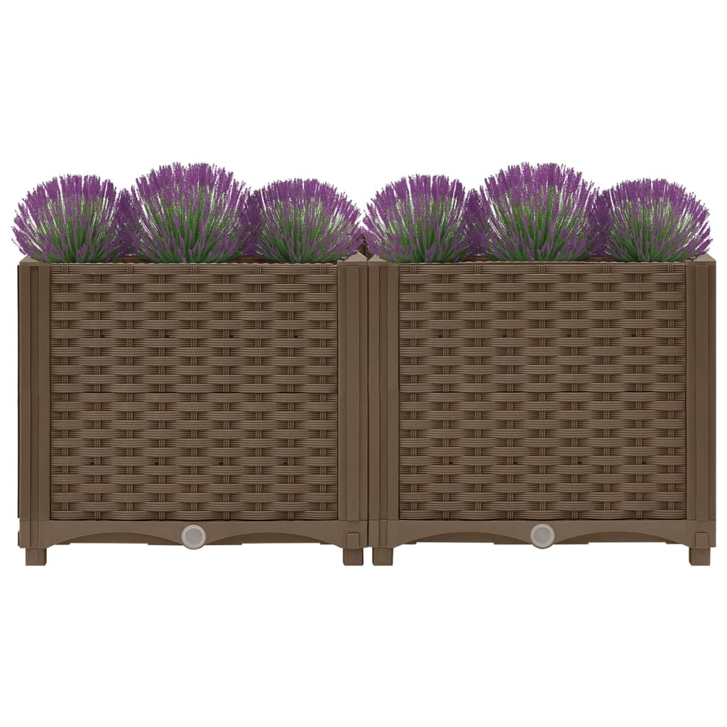 Vidaxl Planter Insert 80x40x38 cm polypropen