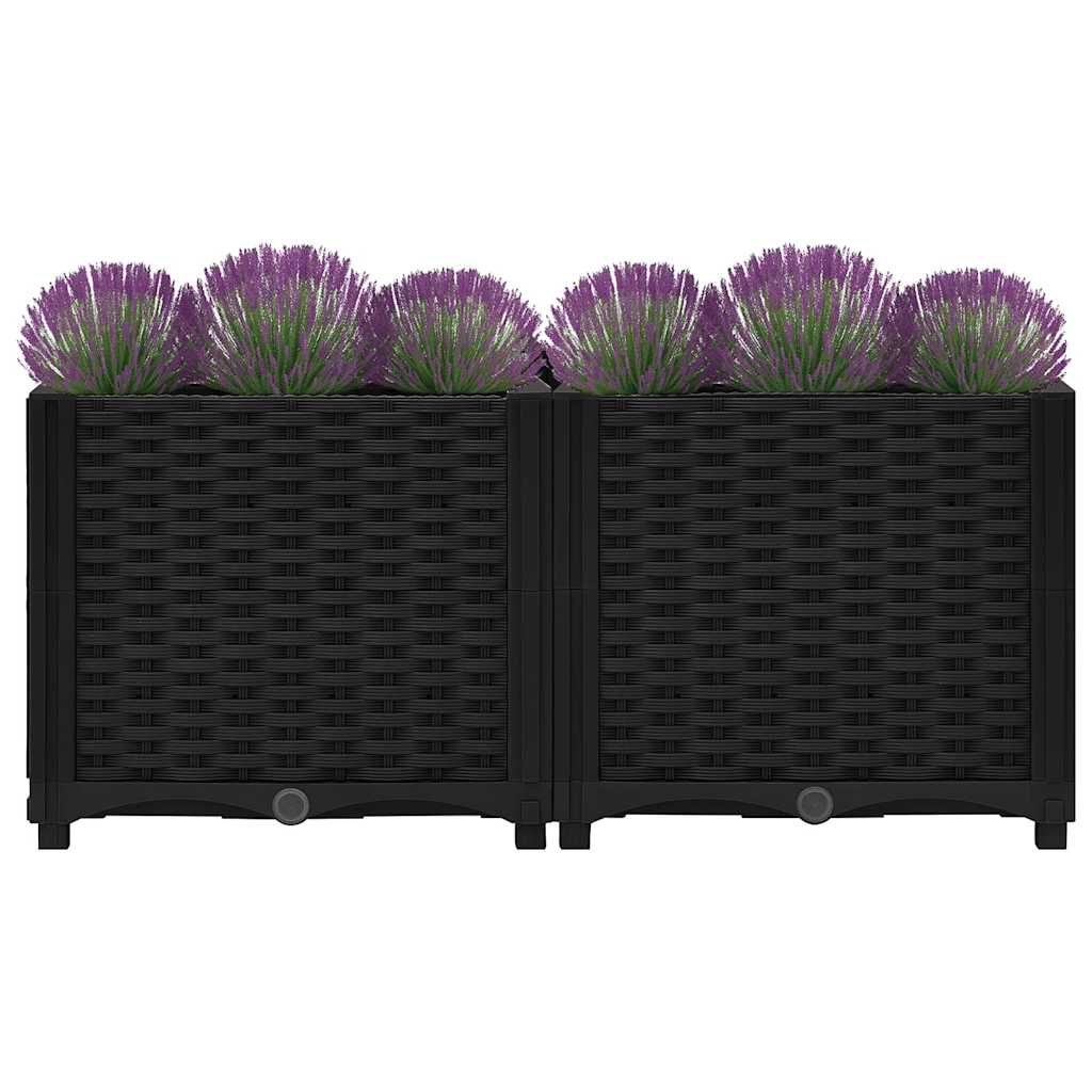 VIDAXL -Pflanzer Insert 80x40x38 cm Polypropylen