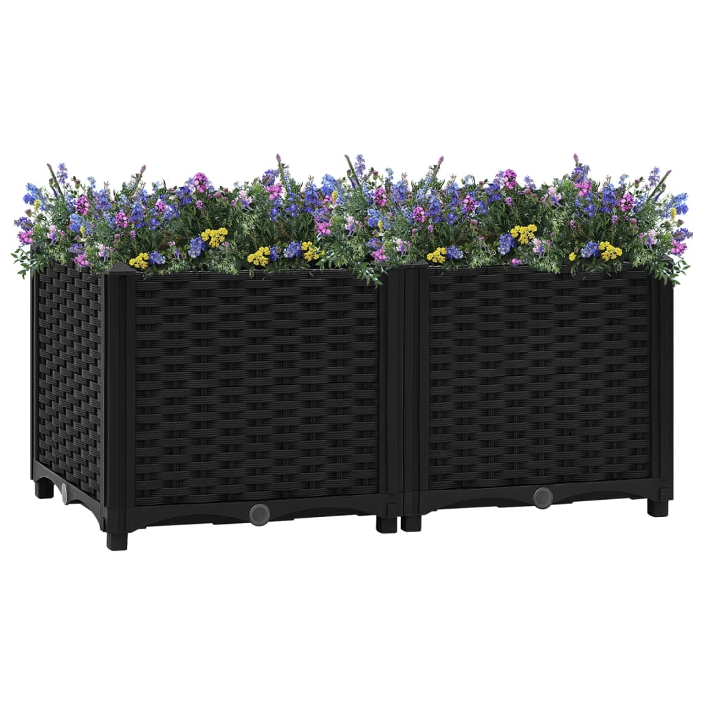 Vidaxl Planter Insert 80x40x38 cm polypropen