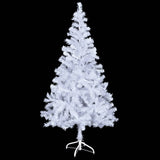 Vidaxl Kunstkerstboom mit Beleuchtung und Weihnachtskugeln 230 Zweige 120 cm