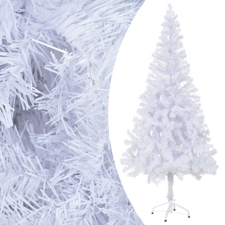 VIDAXL KUNSTKERSTBOOM mit Beleuchtung und Weihnachtsbällen 620 Zweige 180 cm