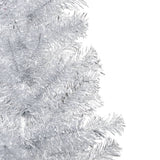Vidaxl Kunstkerstboom mit Beleuchtung und Weihnachtskugeln 210 cm Haustier Silber