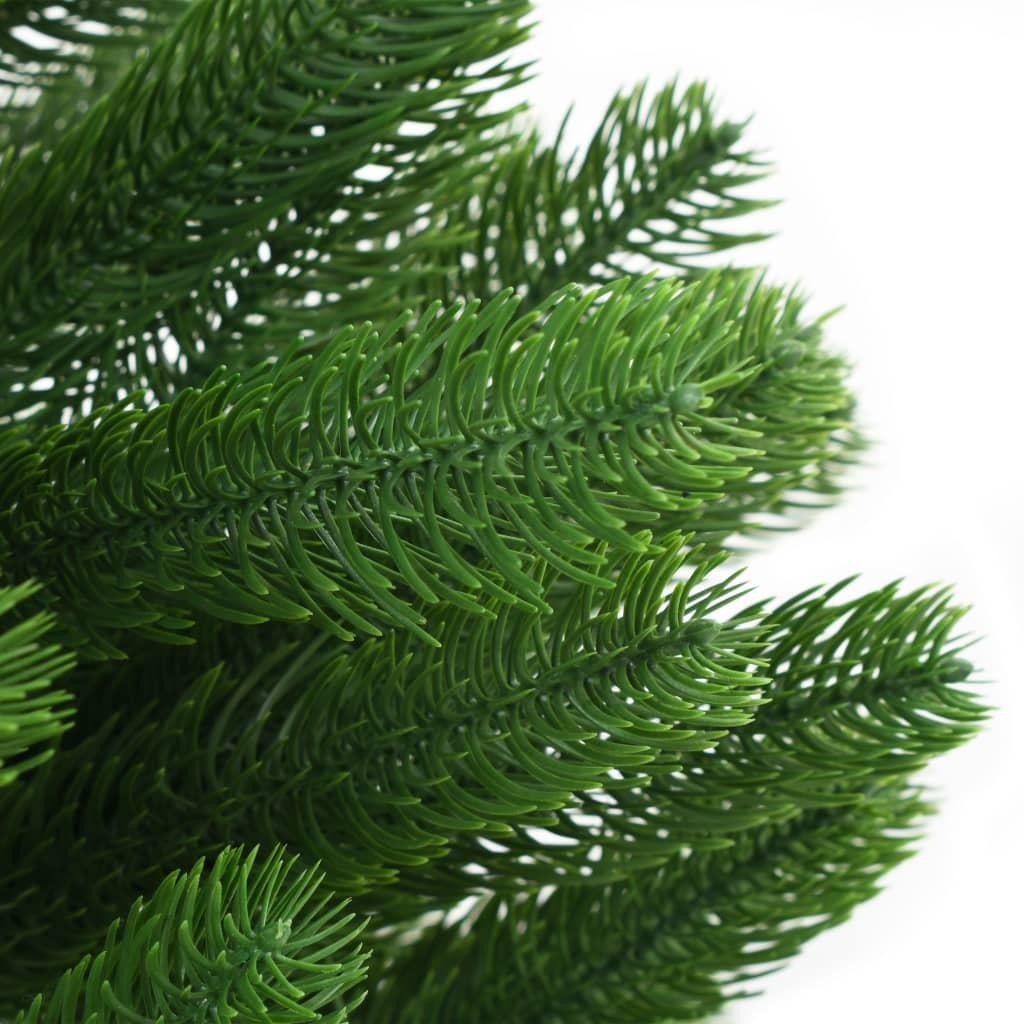 Vidaxl Kunstkerstboom mit Beleuchtung und Weihnachtsbällen 150 cm Grün