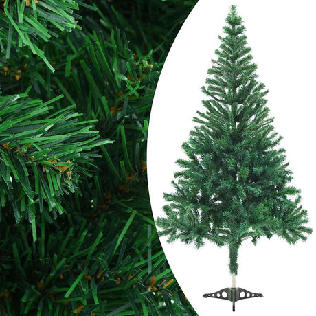 VIDAXL KUNSTKERSTBOOM mit Beleuchtung und Weihnachtsbällen 546 Zweige 180 cm