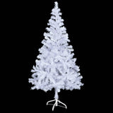 Vidaxl Kunstkerstboom mit Beleuchtung und Weihnachtskugeln 230 Zweige 120 cm