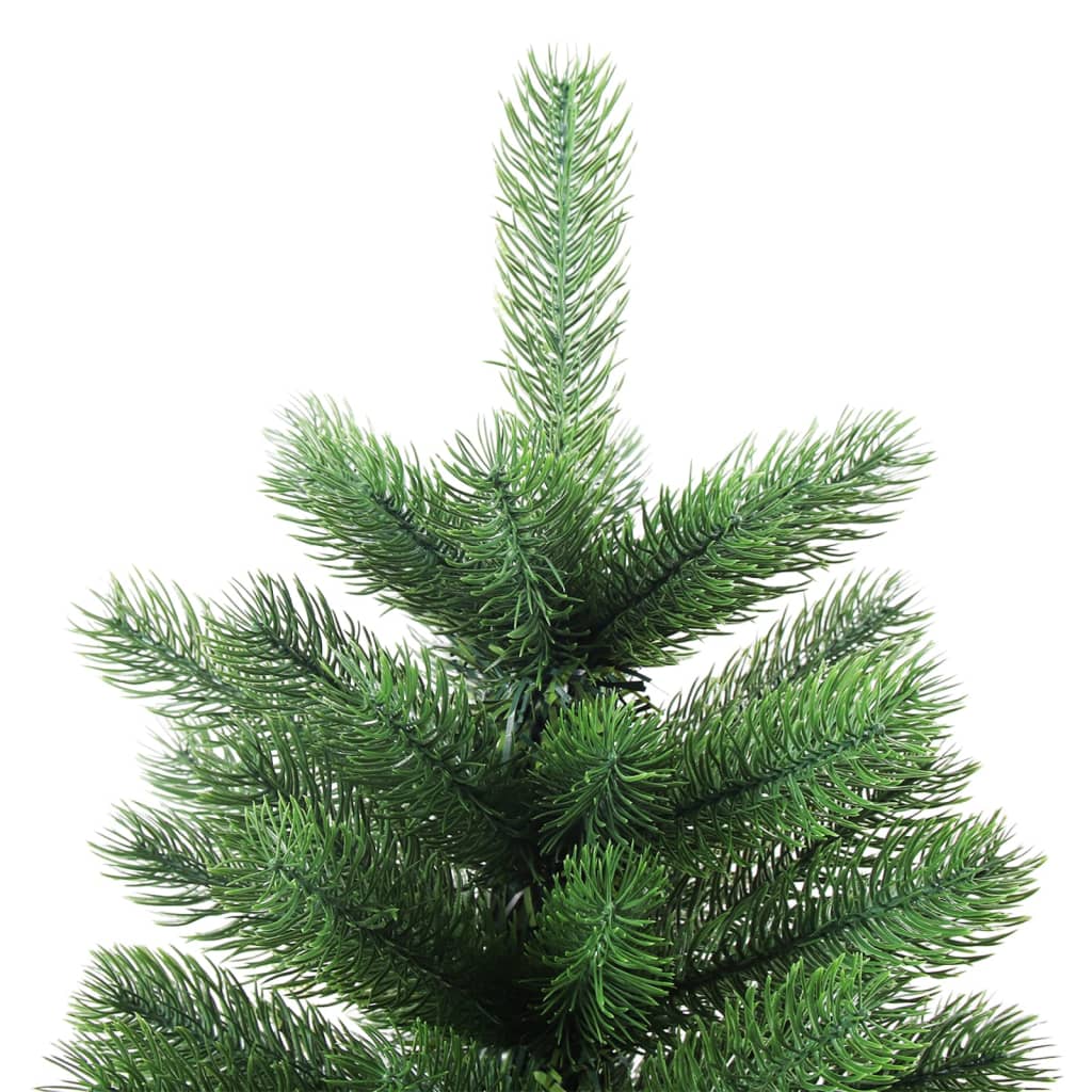 Vidaxl Kunstkerstboom mit Beleuchtung und Weihnachtsbällen 90 cm Grün