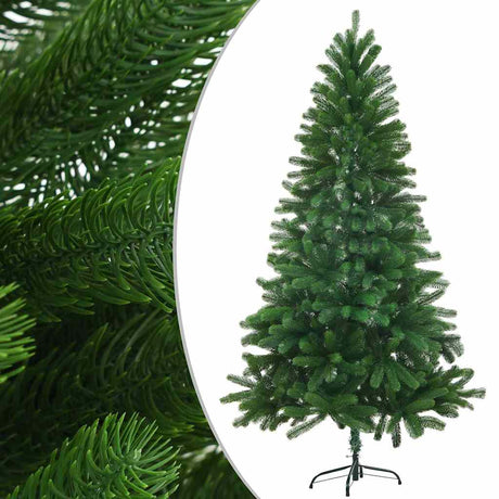 Vidaxl Kunstkerstboom mit Beleuchtung und Weihnachtsbällen 150 cm Grün