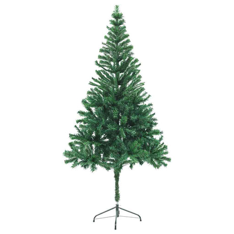 VIDAXL KUNSTKERSTBOOM mit Beleuchtung und Weihnachtsbällen 546 Zweige 180 cm