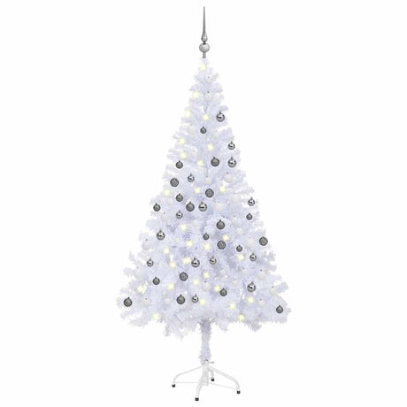 Künstlicher Weihnachtsbaum von Vidaxx mit Beleuchtung und Kugeln, 380 Äste, 150 cm