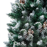 Vidaxl Kunstkerstboom mit Licht Weihnachtsbällen Dennee 180 C5
