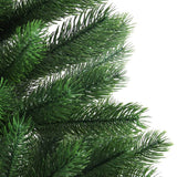 Vidaxl Kunstkerstboom mit Beleuchtung und Weihnachtsbällen 65 cm Grün